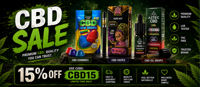 C B D Sale 15 Off Gummies Oils And Vapes Offers