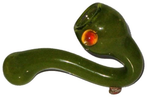 Glass  Pipe  Sherlock  Lay  Back 4  Inch