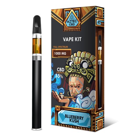 Vape  Kit  Blueberry  Kush