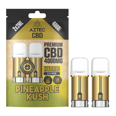 Aztec  Cbd  Pod  Refill  Pineapple  Kush