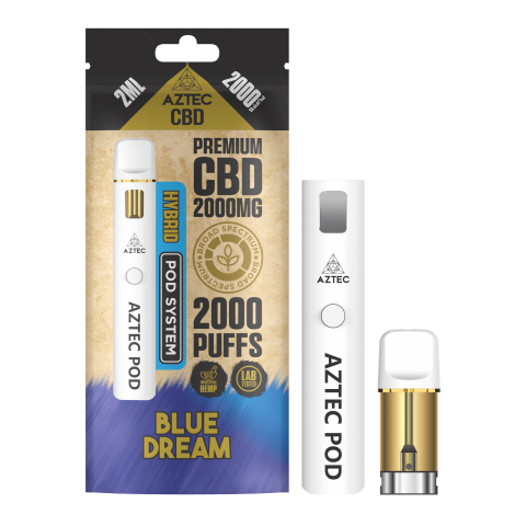 Aztec  Cbd  Pod  System  Blue  Dream