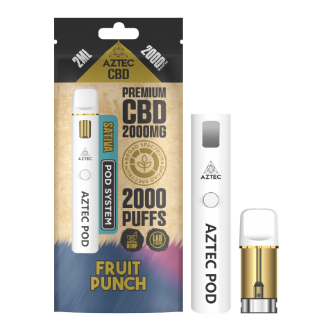 Aztec  Cbd  Pod  System  Fruit  Punch