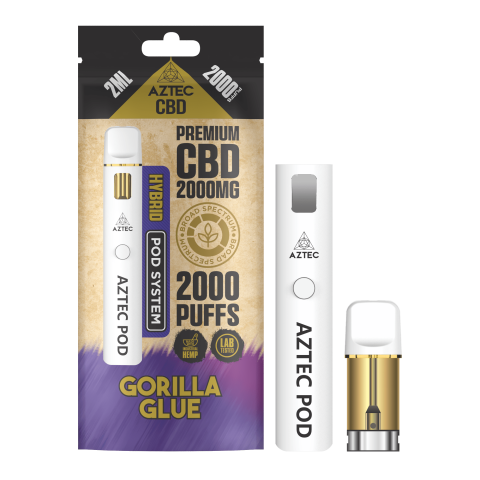 Aztec  Cbd  Pod  System  Gorilla  Glue 1