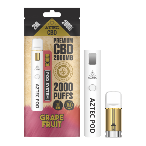 Aztec  Cbd  Pod  System  Grape  Fruit