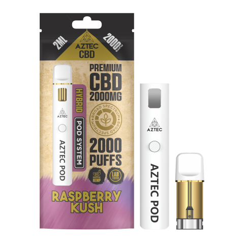 Aztec  Cbd  Pod  System  Rasberry  Kush