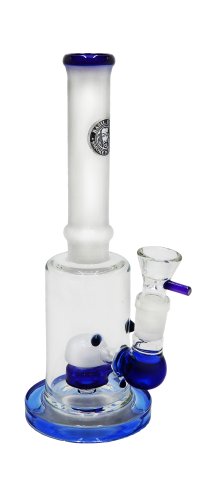 Heavy  Duty  Glass  Bong  With  Mushroom  Percolator 24cm  Assorted  Colours