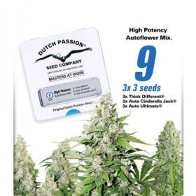 High Potency Autoflowering Mix Feminised Seeds High Potency Autoflowering Mix Feminised Seeds