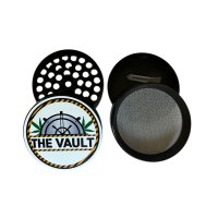 63mm  Large  Heavy  Duty  Metal 4  Part  Grinder  The  Vault  Brand  Open  Front