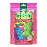Aztec  C B D  Fizzy  Bears  Pouch  Front