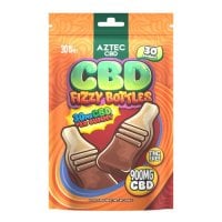 Aztec  C B D  Fizzy  Bottles  Pouch  Front 0