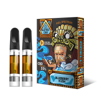 Aztec  Blueberry  Kush 55  Cbd  Vaping  Kit  Refill 2  Pack