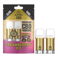 Aztec  Cbd  Pod  Refill  Strawberry  Ice