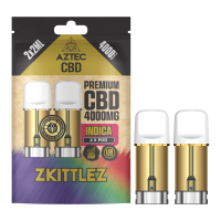 Aztec  Cbd  Pod  Refill  Zkittlez