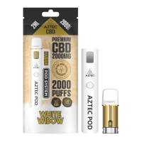 Aztec  Cbd  Pod  System  White  Widow