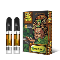 Aztec  Og  Kush 55  Cbd  Vaping  Kit  Refill 2  Pack