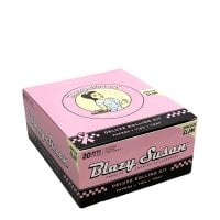 Blazy  Susan  Deluxe  Rolling  Kits  Kingsize  Skins  Tips  Folding  Tray  Pink  Box