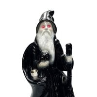 Ceramic  Wizard  Bong 28cm  Black  Front