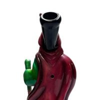 Ceramic  Wizard  Bong 28cm  Mutli  Coloured  Back 0