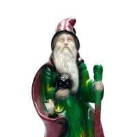 Ceramic  Wizard  Bong 28cm  Mutli  Coloured  Front 0