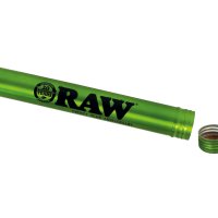 Raw  Aluminium  Storage  Tube  Limited  Edition  Green 2