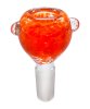 Glass  Bowl  Orange 18 8mm  Grind