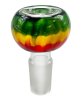 Glass  Bowl  Rasta 14 5mm  Grind