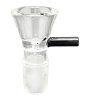 Glass  Bowl  With  Black  Handle 18 8mm  Grind