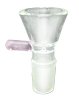 Glass  Bowl  With  Pink  Handle 18 8mm  Grind