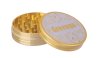 Greengo 63mm 4  Part  Herb  Grinder  Sustainable  Durable  And  Efficient  Gold