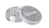 Greengo 63mm 4  Part  Herb  Grinder  Sustainable  Durable  And  Efficient  Silver