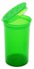 Pop  Top  Bottles 19  Dram 35g  Medical  Grade  Stash  Containers  Green