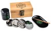 Leaf  Way 5  In 1  Bamboo  Rolling  Box  Gift  Set 1
