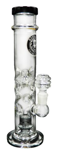 Basil  Bush  Heavy  Duty  Glass  Percolator  Bong