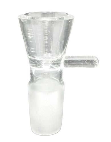 Glass  Bowl  With  Clear  Handle 18 8mm  Grind