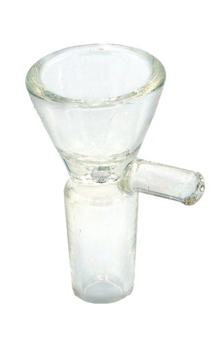 Glass  Bowl  With  Clear  Handle 14 5mm  Grind