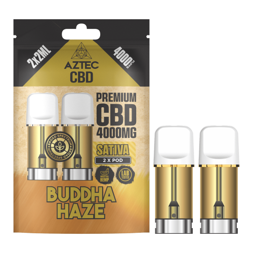 Aztec  Cbd  Pod  Refil  Buddha  Haze
