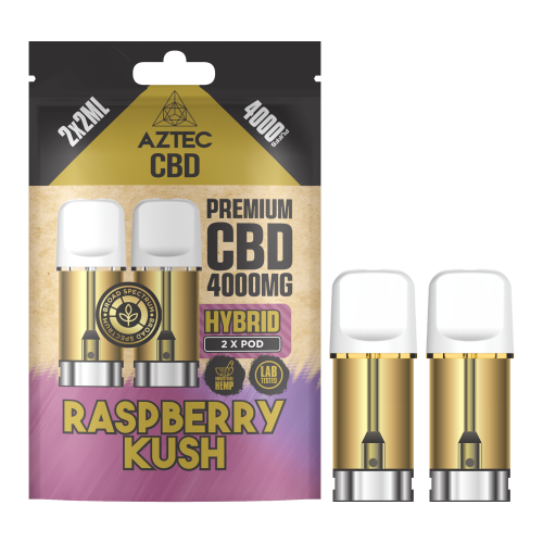 Aztec  Cbd  Pod  Refill  Raspberry  Kush
