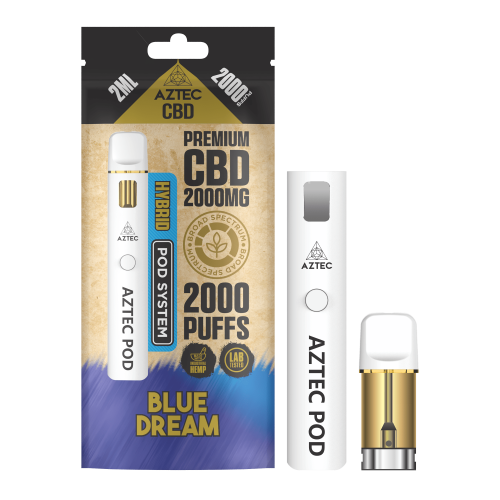 Aztec  Cbd  Pod  System  Blue  Dream