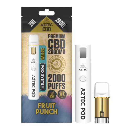 Aztec  Cbd  Pod  System  Fruit  Punch