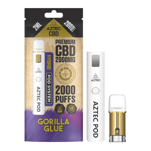 Aztec  Cbd  Pod  System  Gorilla  Glue 1
