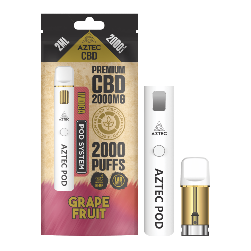 Aztec  Cbd  Pod  System  Grape  Fruit
