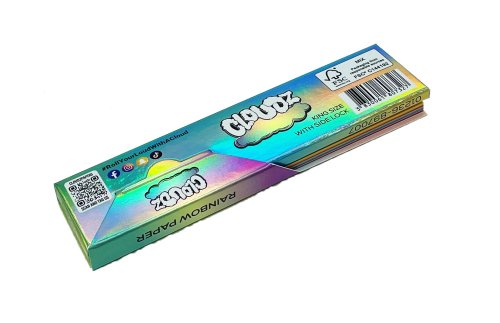 Cloudz  Rainbow  Kingsize  Slim  Papers   Tips 4