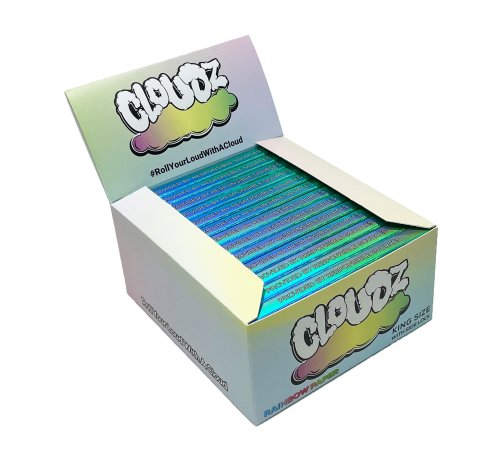 Cloudz  Rainbow  Kingsize  Slim  Papers   Tips 5