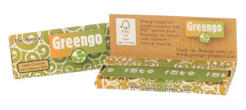 Greengo  Unbleached  Extra  Thin  Regular  Papers 1