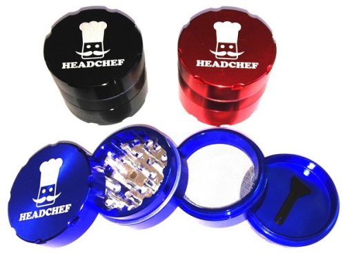 Headchef 40mm 4  Part  Metal  Grinders 2