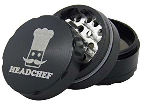 Headchef 50mm 4  Part  Metal  Grinders 2