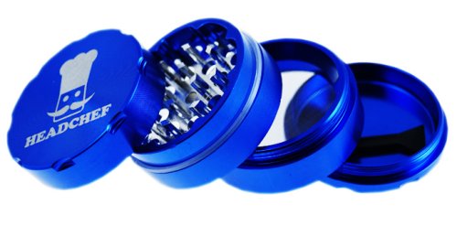 Headchef 50mm 4  Part  Metal  Grinders 3