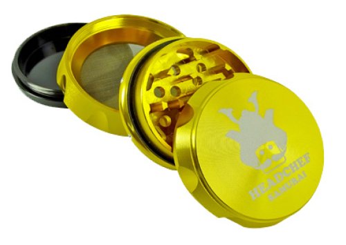 Headchef  Samurai 55mm 4  Part  Metal  Grinders 10