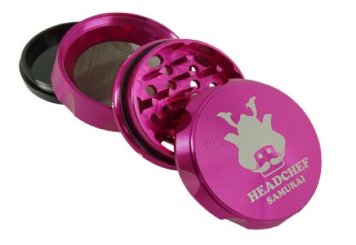Headchef  Samurai 55mm 4  Part  Metal  Grinders 2