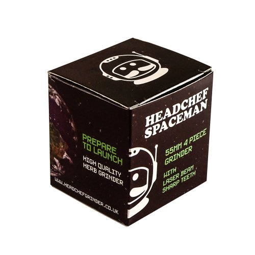 Headchef  Spaceman 55mm 4  Part  Metal  Grinders 12